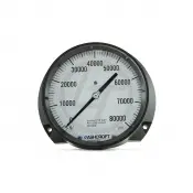 Манометр высокого давления с задним подключением